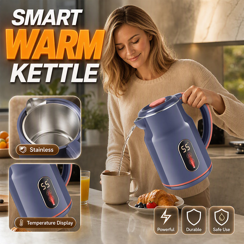 Smart Electric Kettle β Fast Boil, Constant Warmth, Safe Design