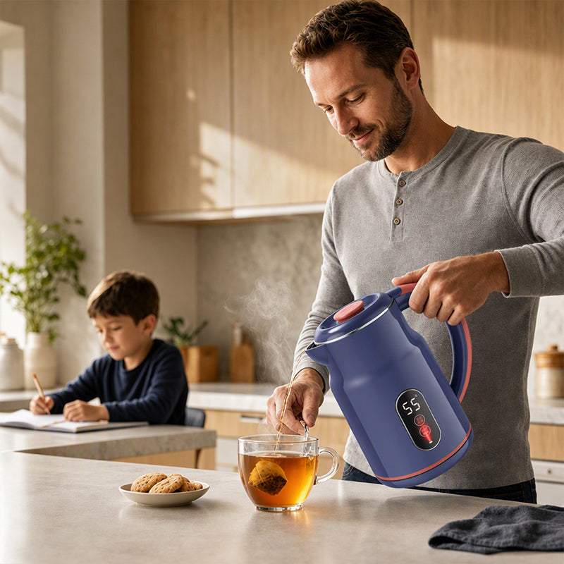 Smart Electric Kettle β Fast Boil, Constant Warmth, Safe Design