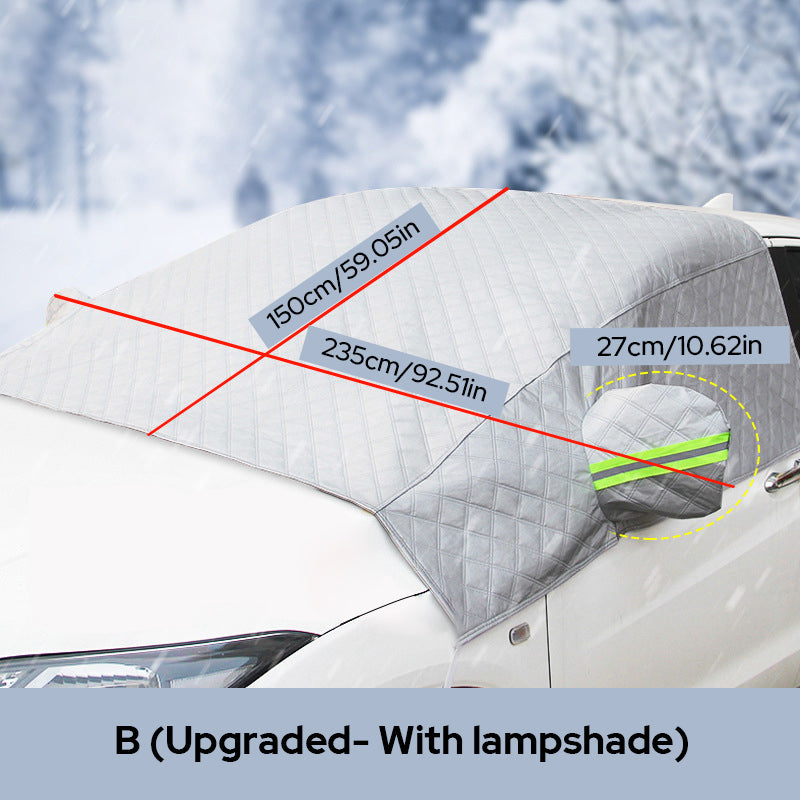 Front Windshield Cover – Four Seasons Protection, Frost Protection & High Quality – Perfect for Cars, Vans and SUVs