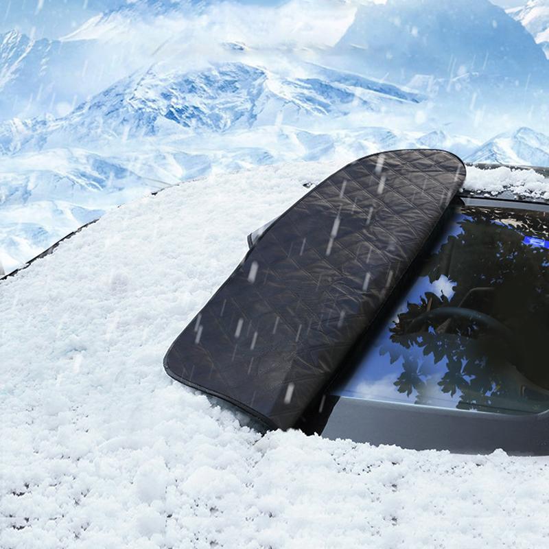 Front Windshield Cover – Four Seasons Protection, Frost Protection & High Quality – Perfect for Cars, Vans and SUVs
