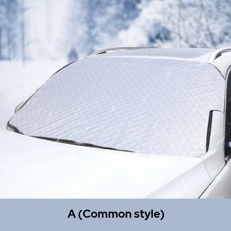 Front Windshield Cover – Four Seasons Protection, Frost Protection & High Quality – Perfect for Cars, Vans and SUVs