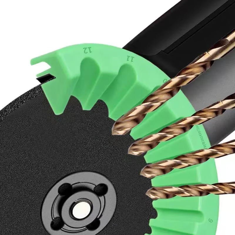 Drill Sharpener in Multiple Sizes for Angle Grinder – Tailored Grooves, Precision Grinding & Wide Compatibility