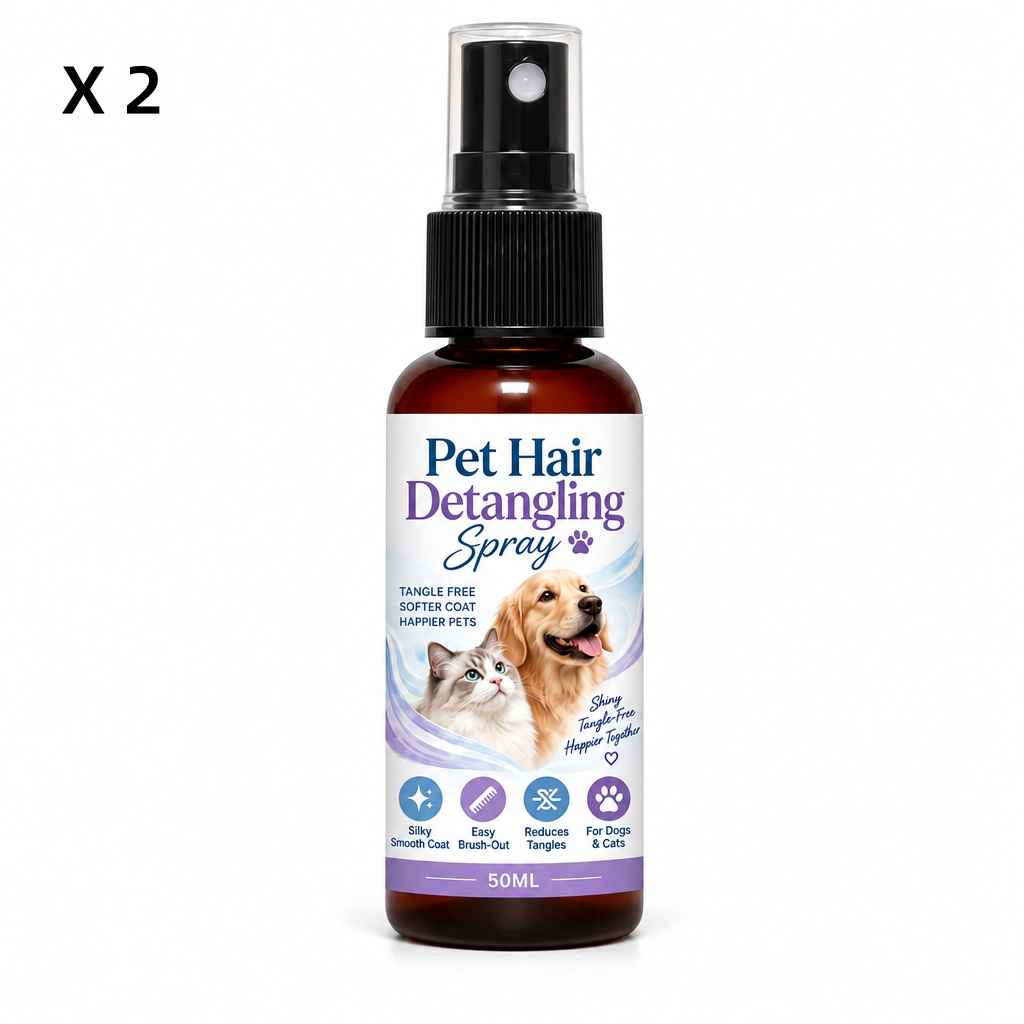 Pet Detangling Spray, Dissolves Matted Fur