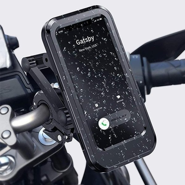 Waterproof Phone Holder for Bicycles and Motorcycles