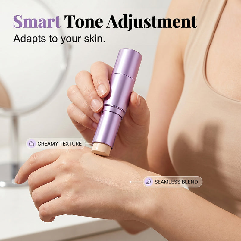 Color-Changing 2-in-1 Makeup Foundation Stick