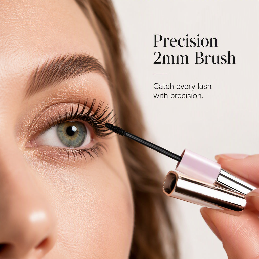 Waterproof Volumizing Mascara with Double Brush