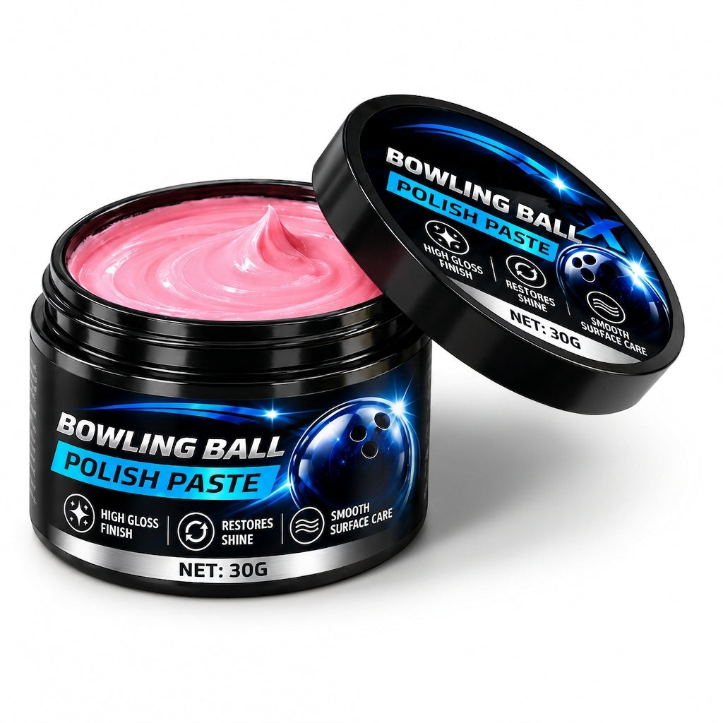 Polishing Paste for Bowling Balls that Restores Surface Shine and Provides a Smooth Finish