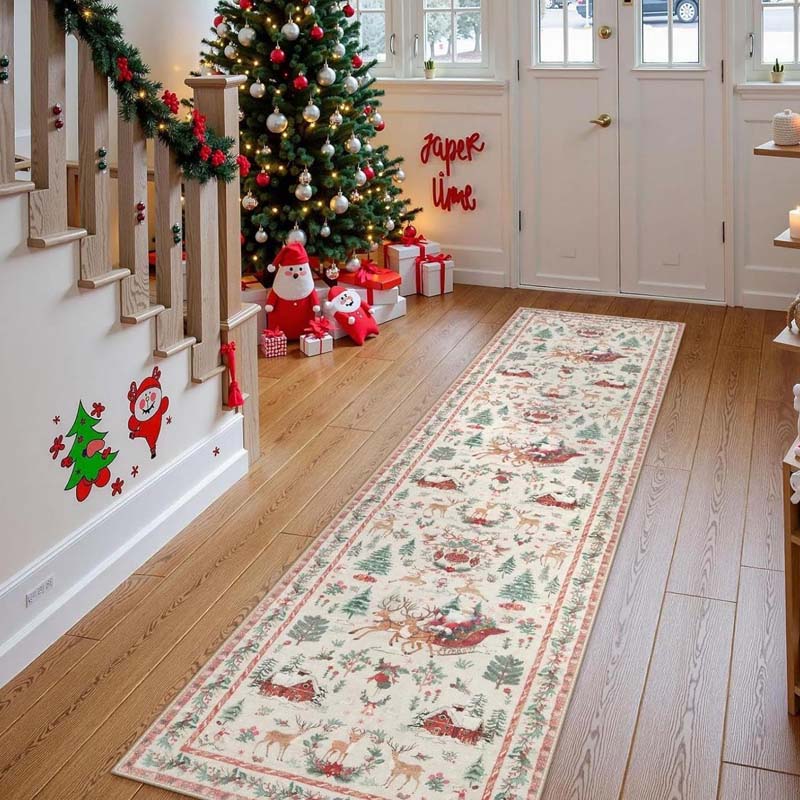 Soft Non-Slip Christmas Mat for Home