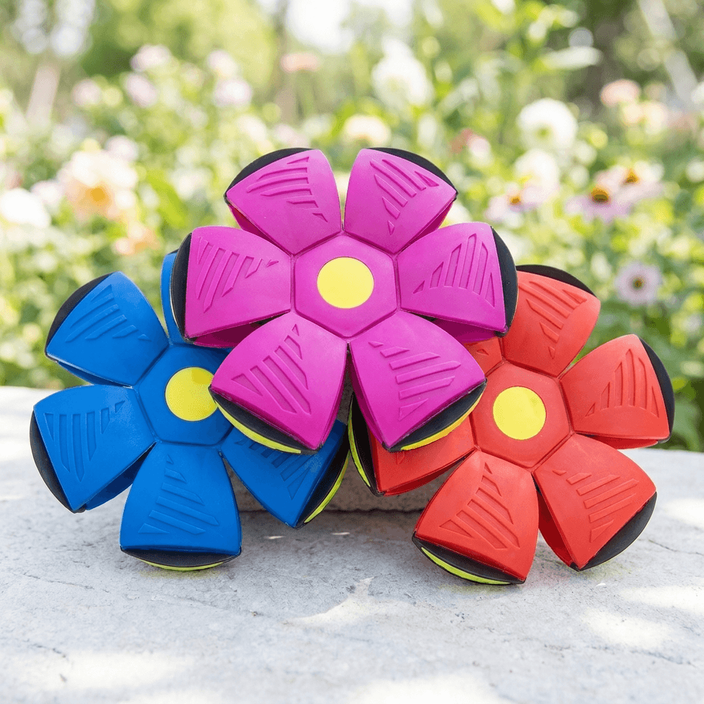 Pop-Up Flying Disc Ball for Outdoor Sports & Parties