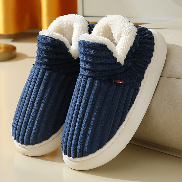 CozySlippers: Unisex Winter Footwear Comfortable Warm Slippers