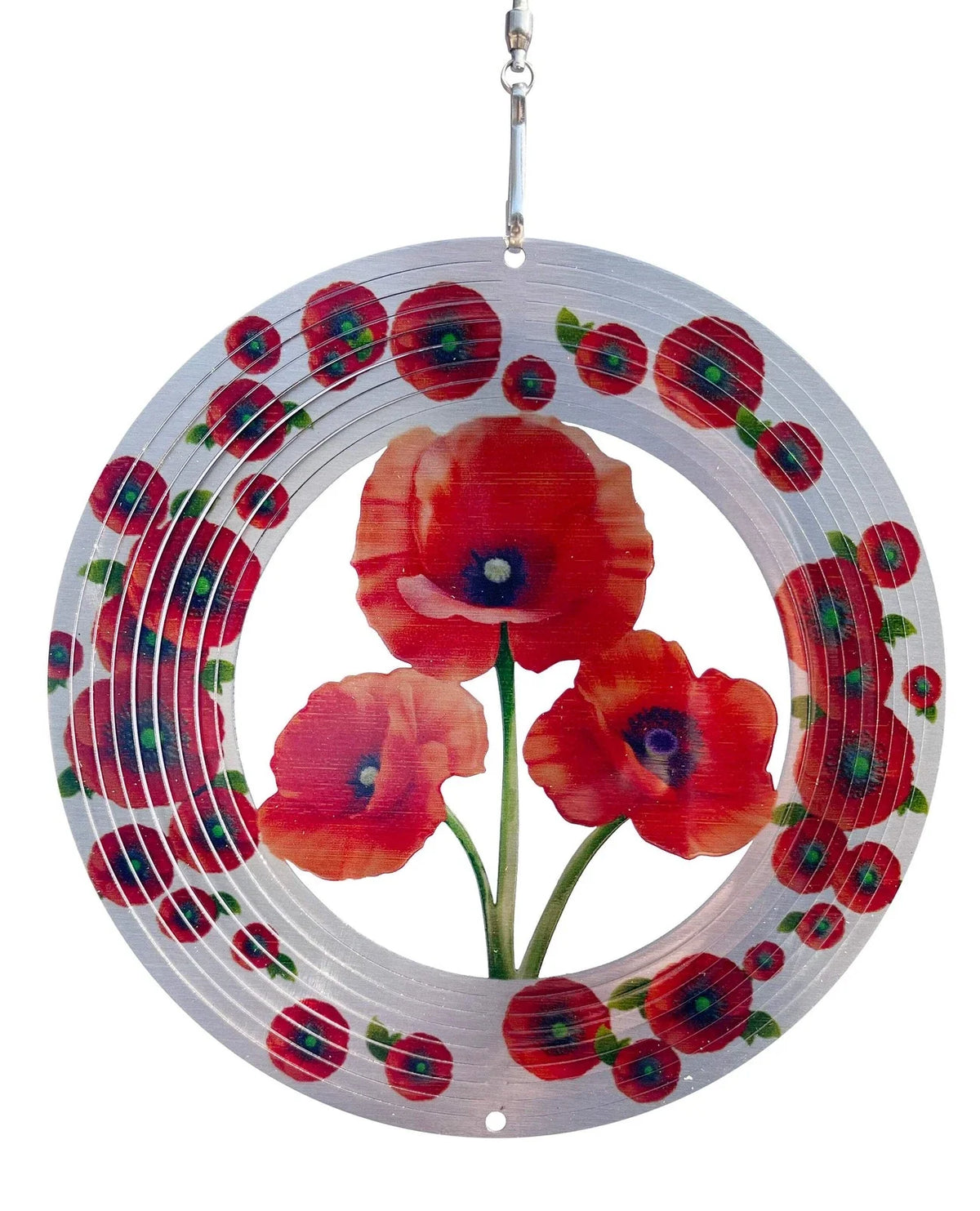 Poppy Wind Spinner (Small or Large)