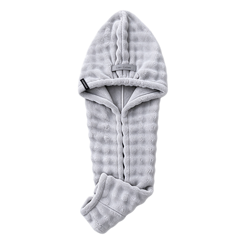 Extra-Thick Microfiber Hair Drying Towel Cap, Super Absorbent Quick-Dry Hair Wrap for Wet Hair