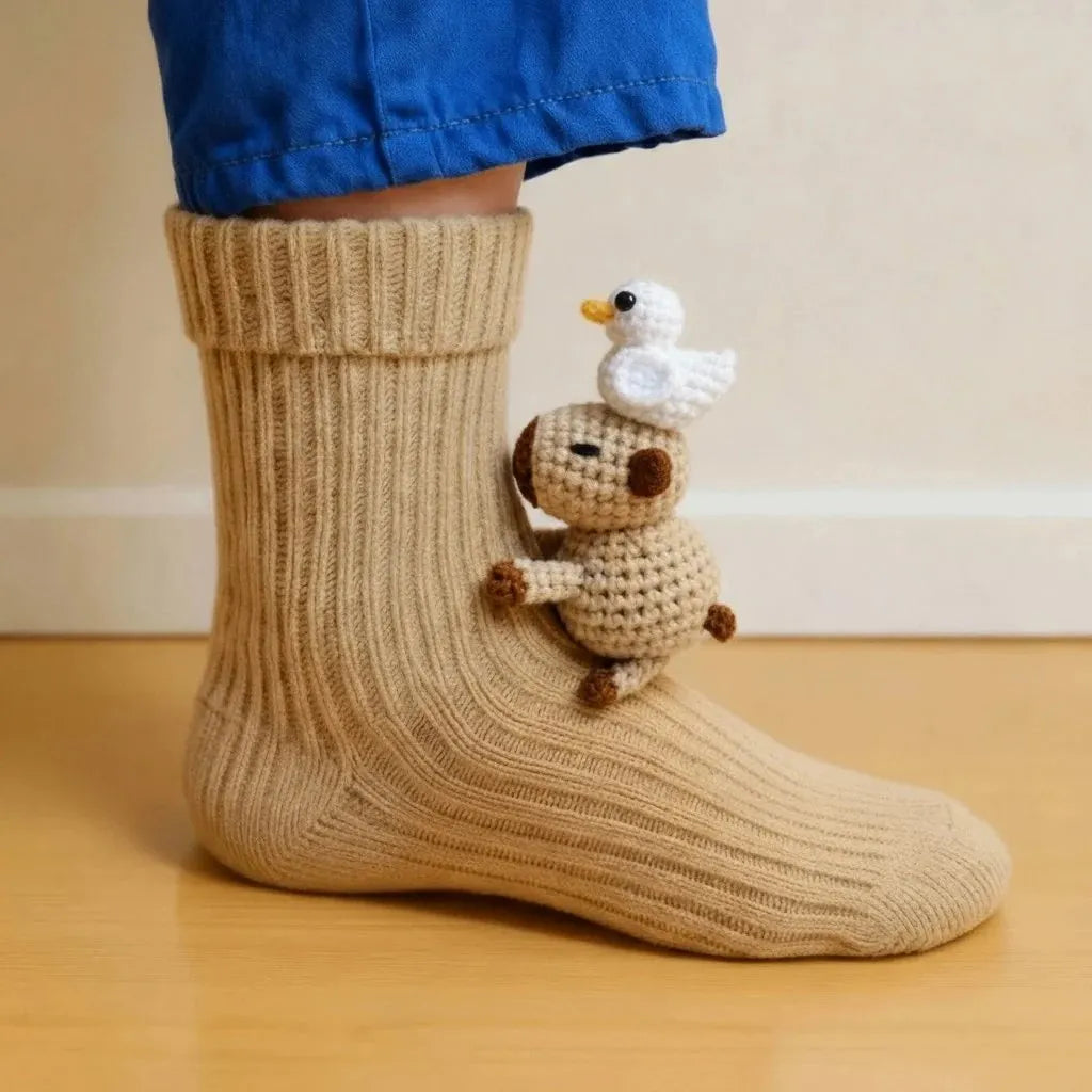 3D Animal Socks