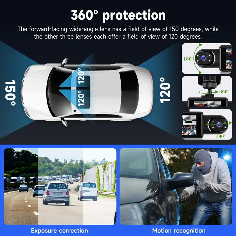 Full View Car Dashcam System