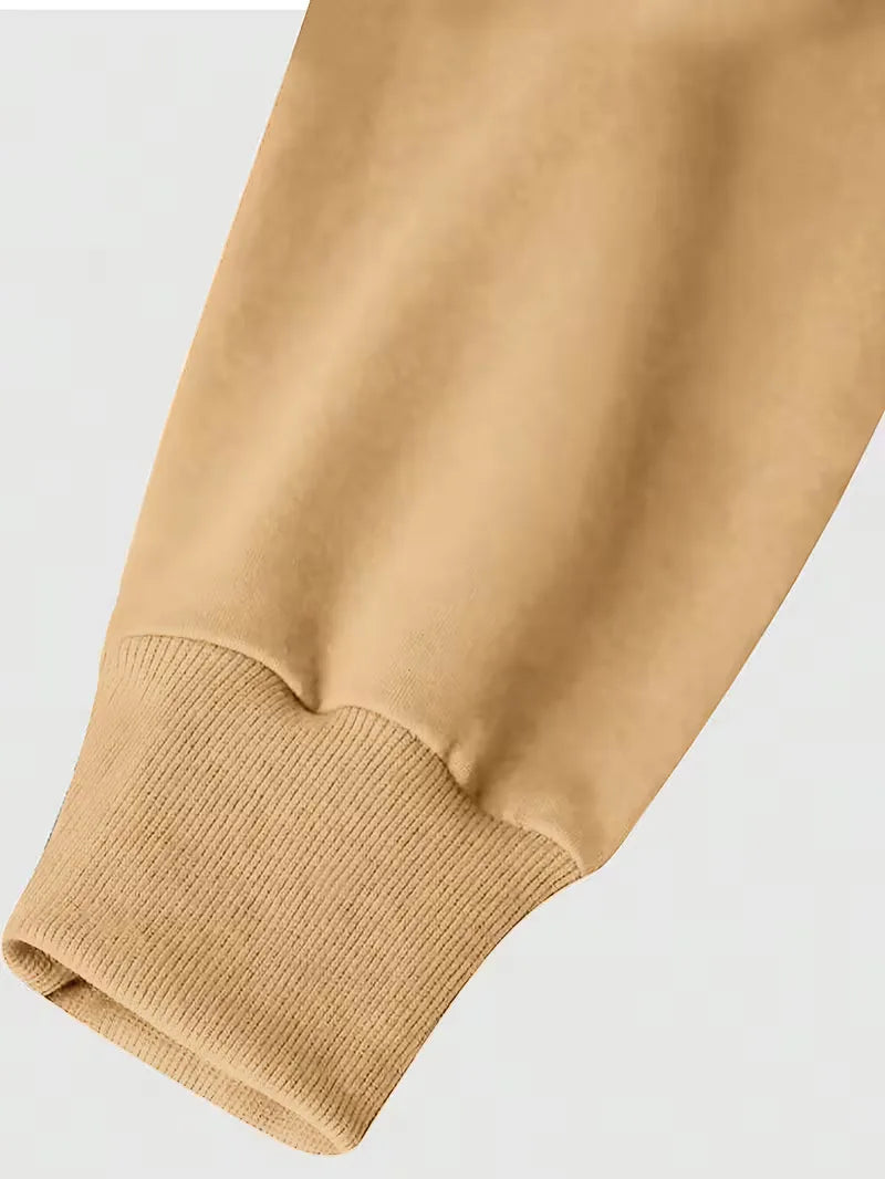 Sweatshirt with White Script Lettering