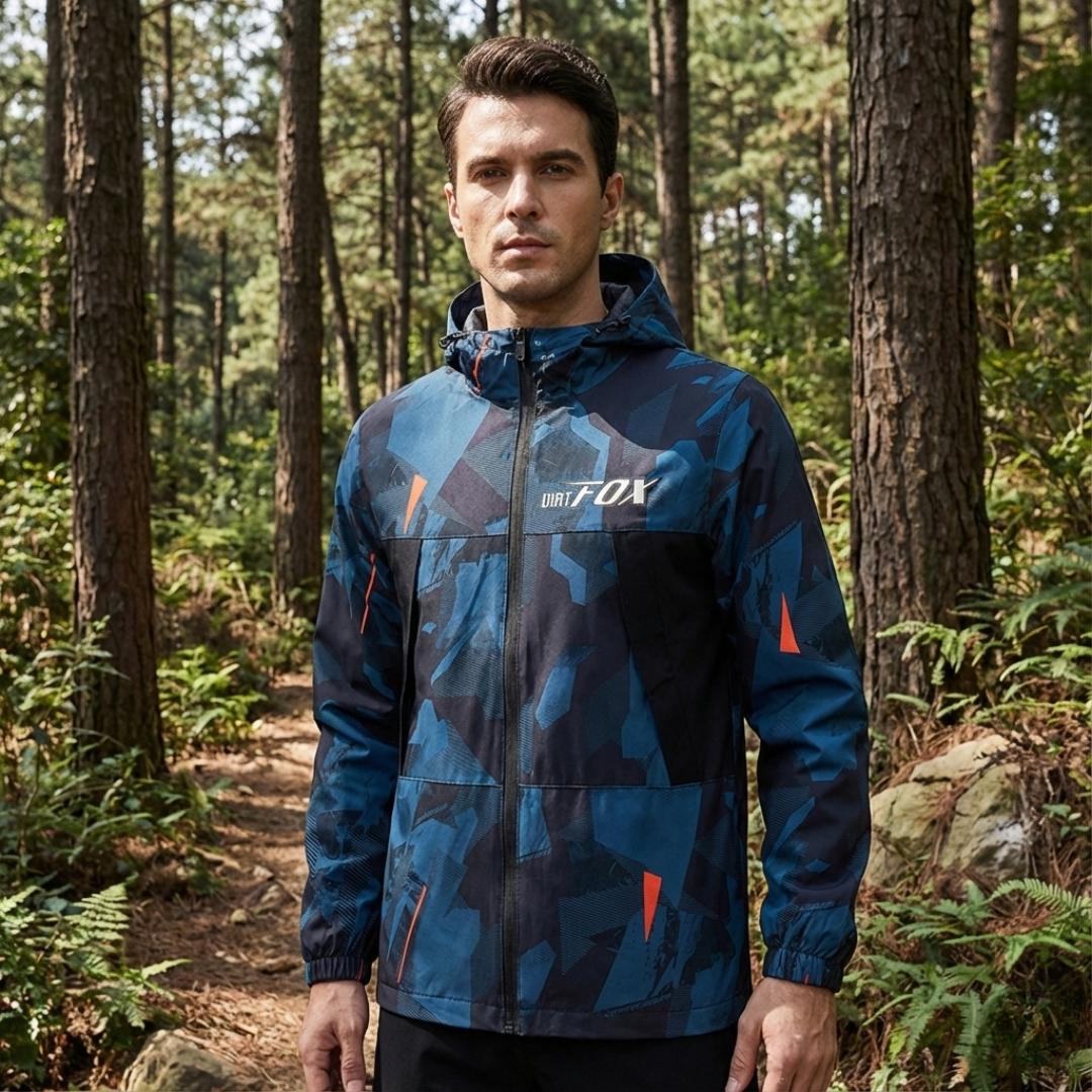 Nordspur | VeloGuard Hooded Cycling Wind Jacket