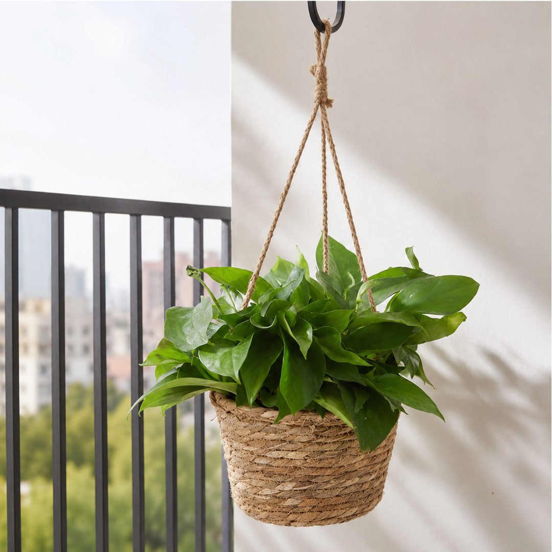 Nordspur | Hangvine Woven Rope Hanging Plant Basket