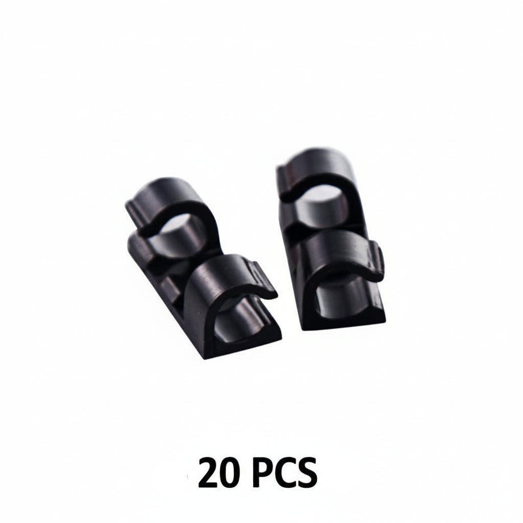Self-Adhesive Simple Cable Organization Wire Clamps