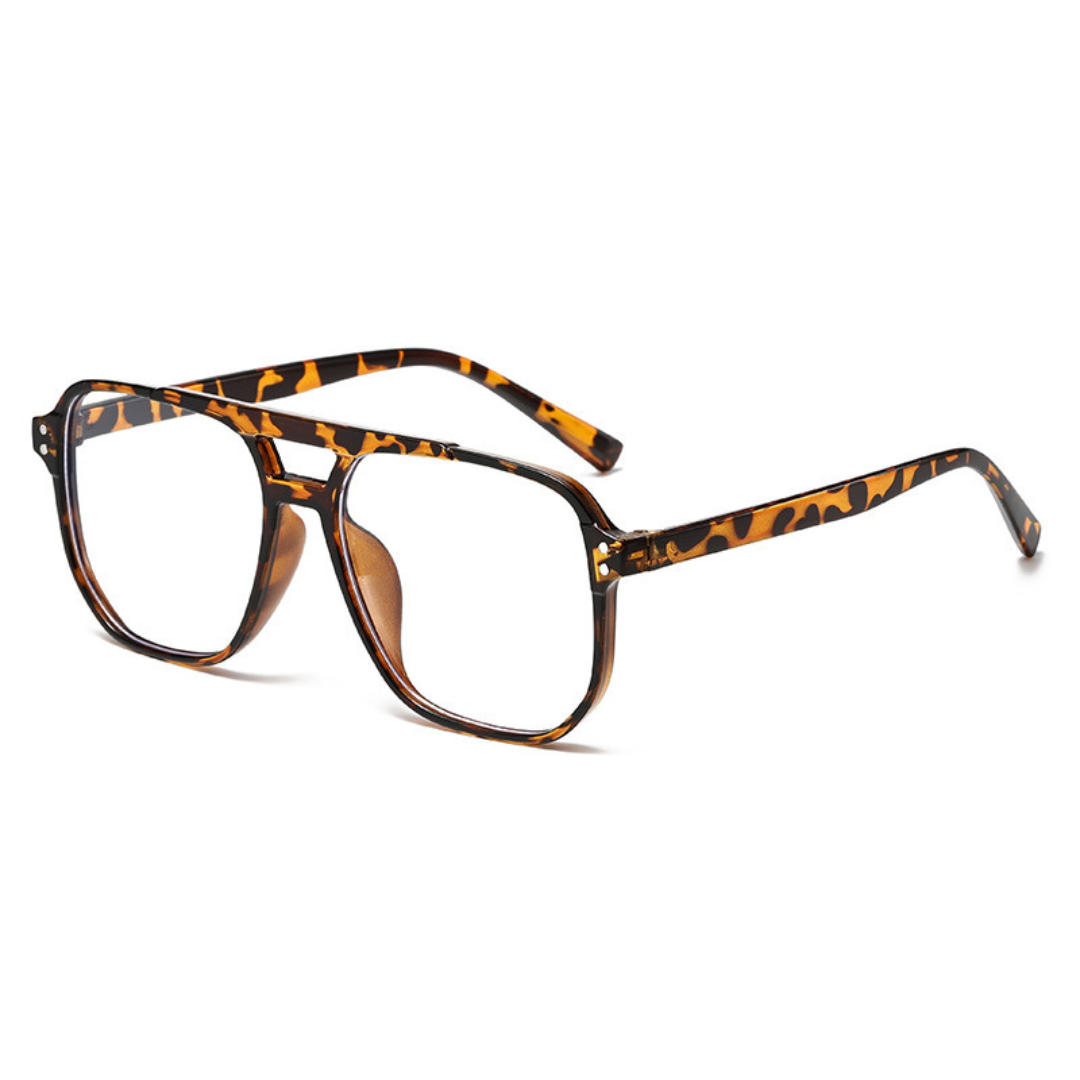 Nordspur | Brixton Double Bridge Square Frame Sunglasses