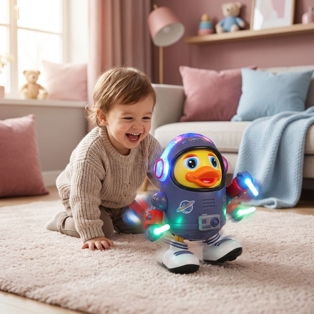 Dancing Astronaut Duck