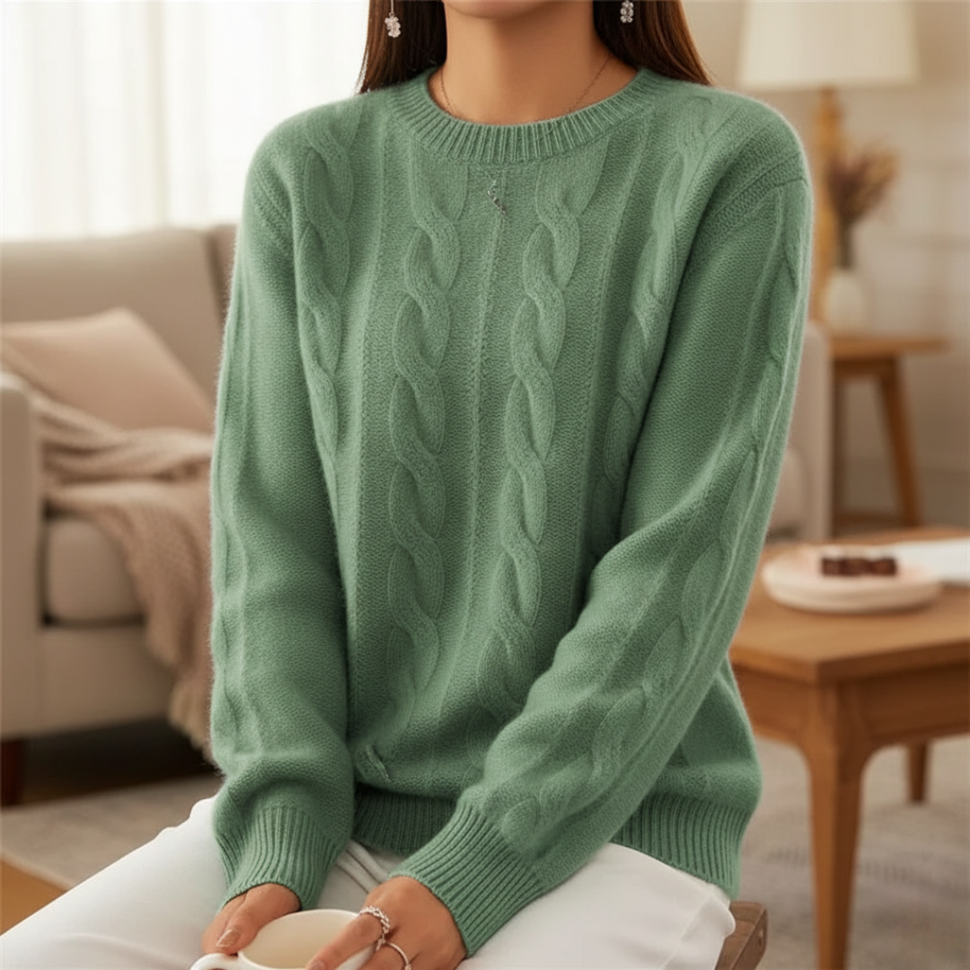 Nordspur | SoftKnit Cable Sweater