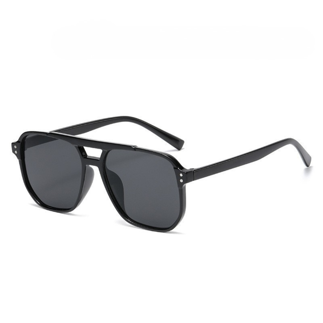 Nordspur | Brixton Double Bridge Square Frame Sunglasses