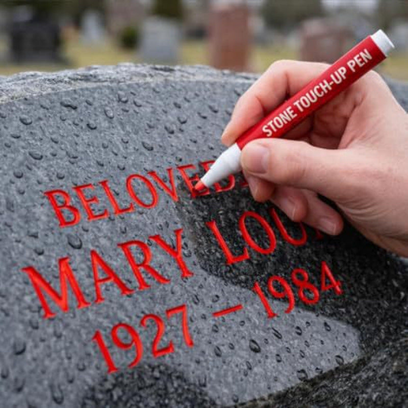 Waterproof and Fade-Resistant Pen for Restoring and Repainting Inscriptions on Stone Slabs