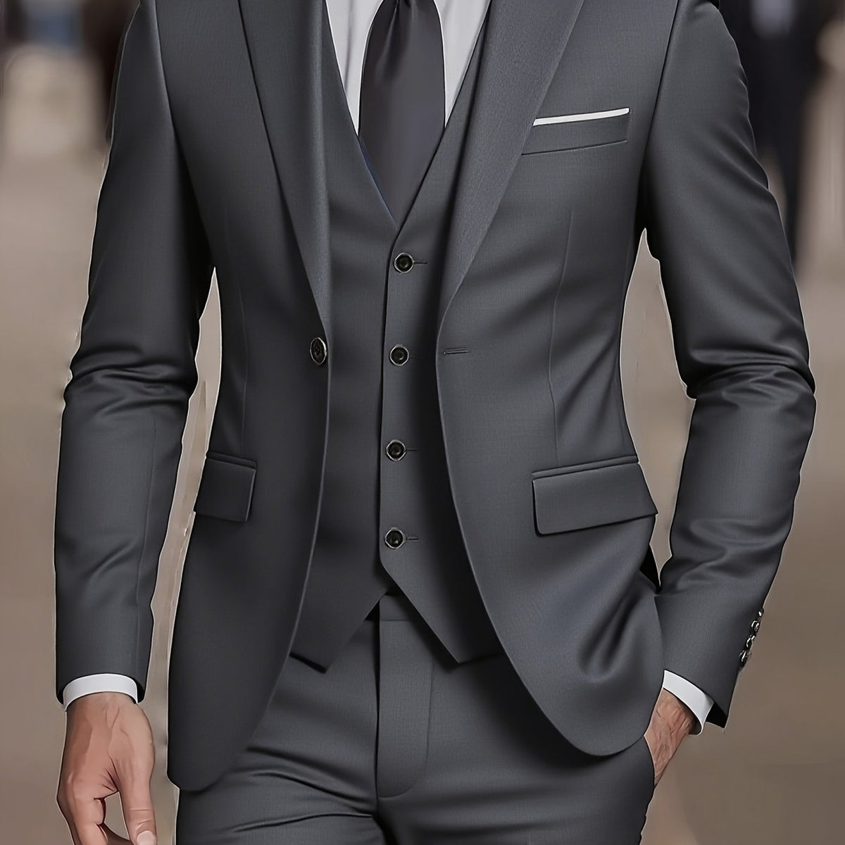 Tailored Three-Piece Suit