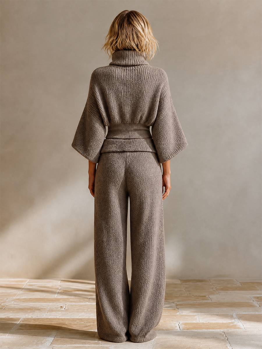 Women's Knit Casual Two-Piece Set