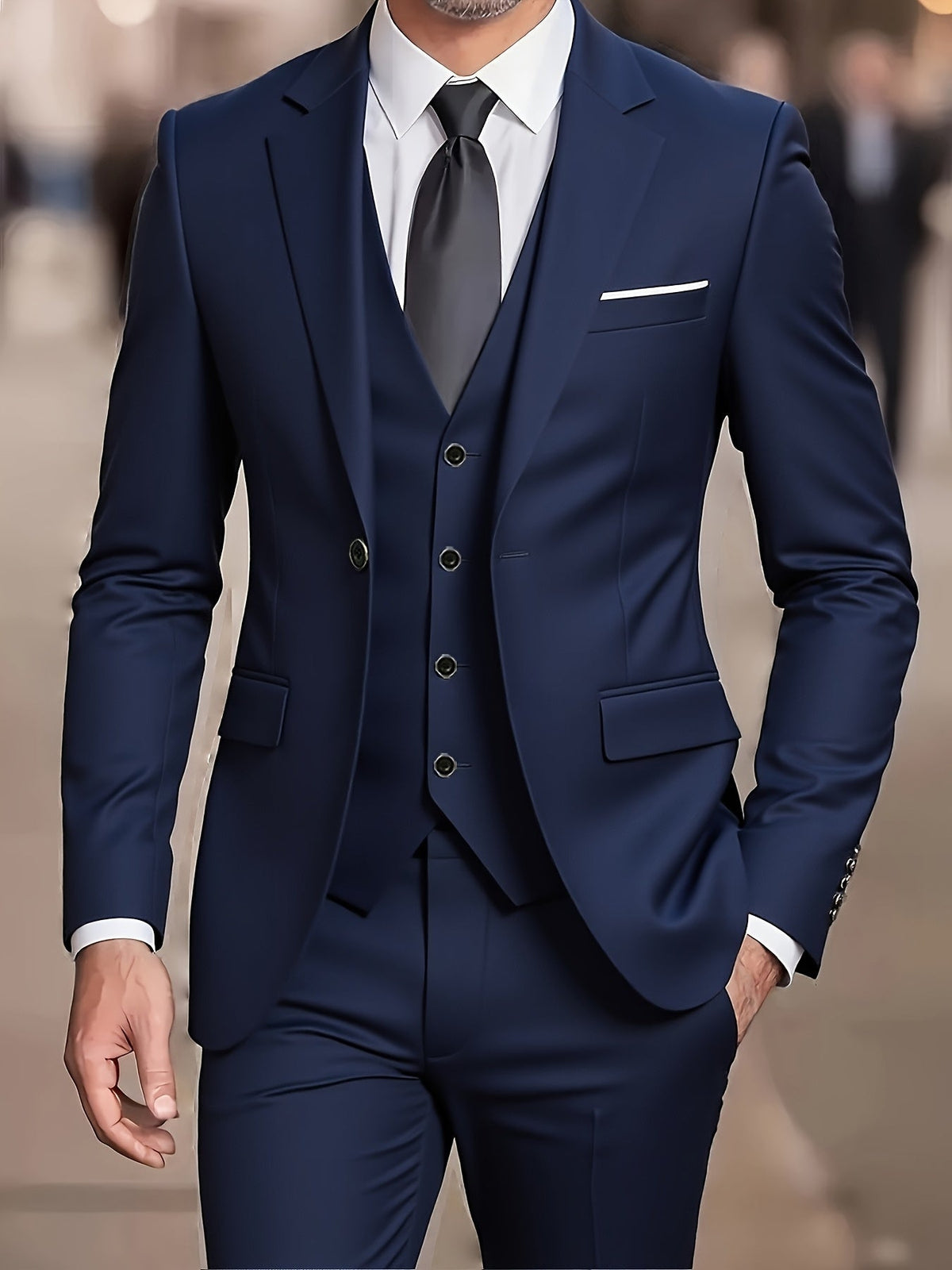 Tailored Three-Piece Suit