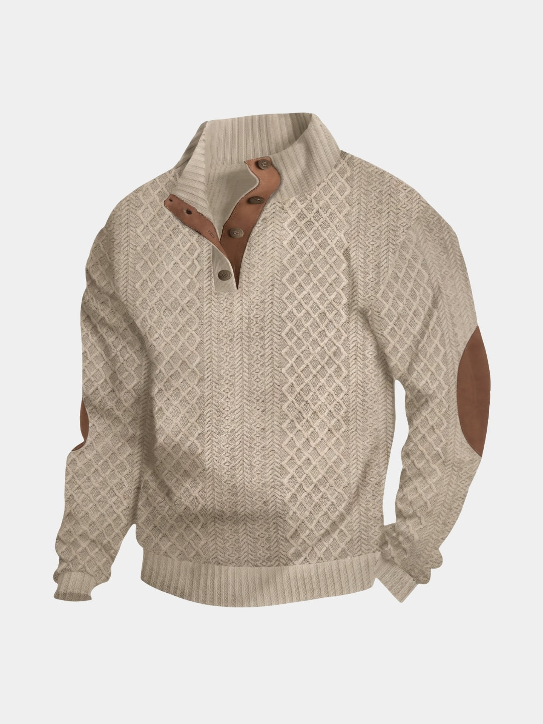Classic High Collar Pullover