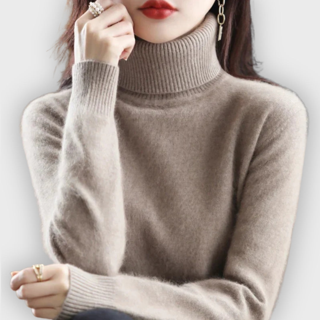 Cashmere Turtleneck Sweater