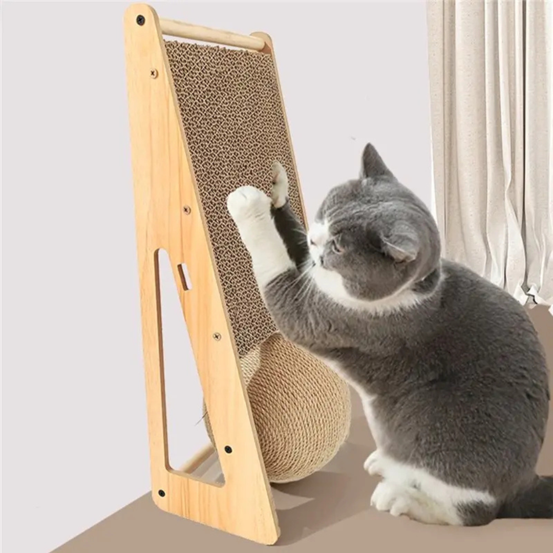Nordspur | Scratchwell Vertical Wall-Leaning Cat Scratching Board