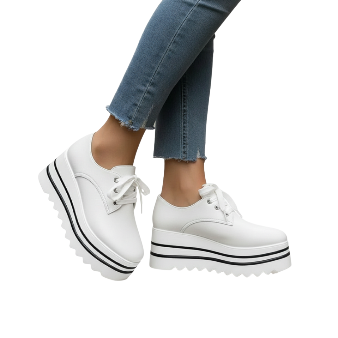 Nordspur | Solenne Platform Lace-Ups
