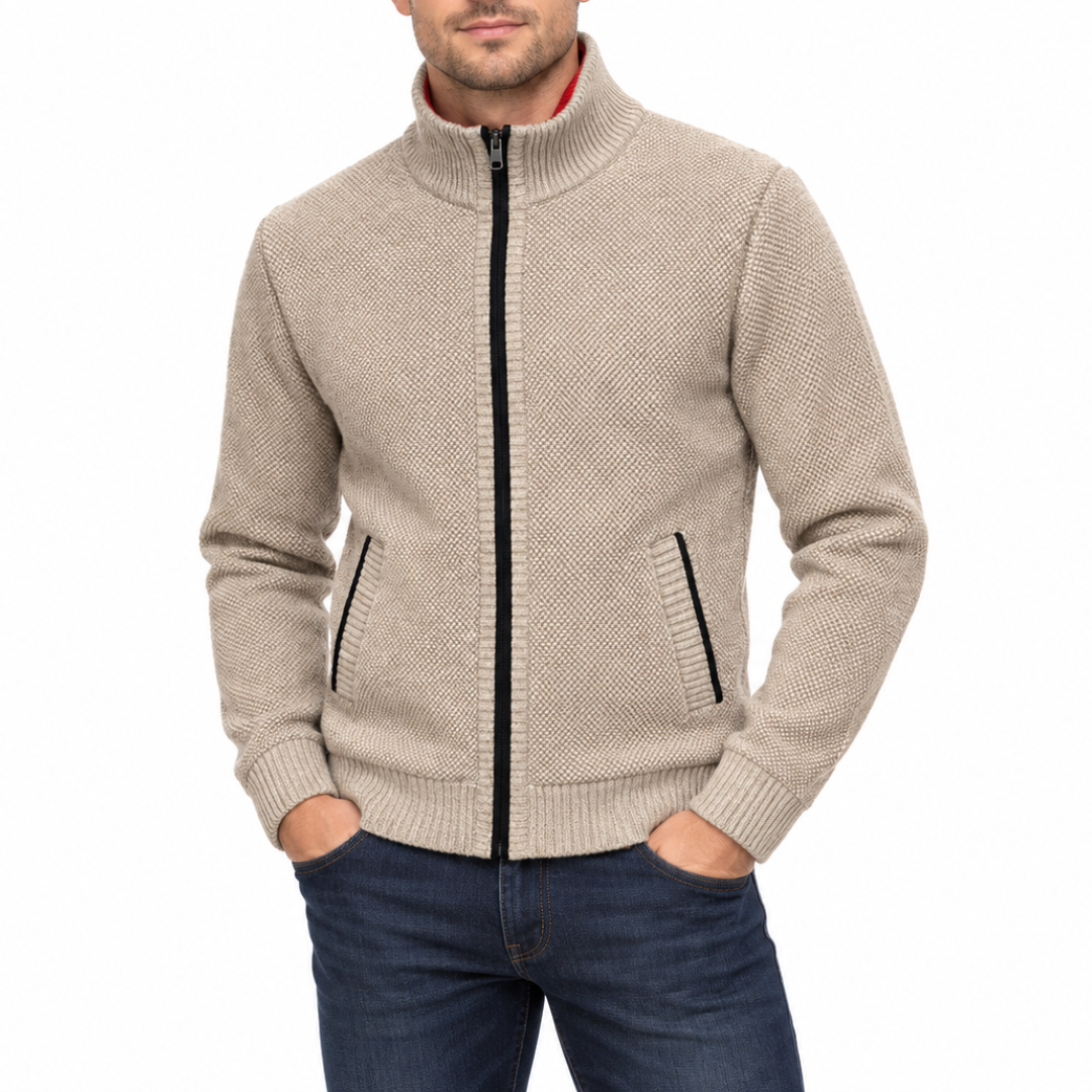Nordspur | Full Zip Lined Cardigan