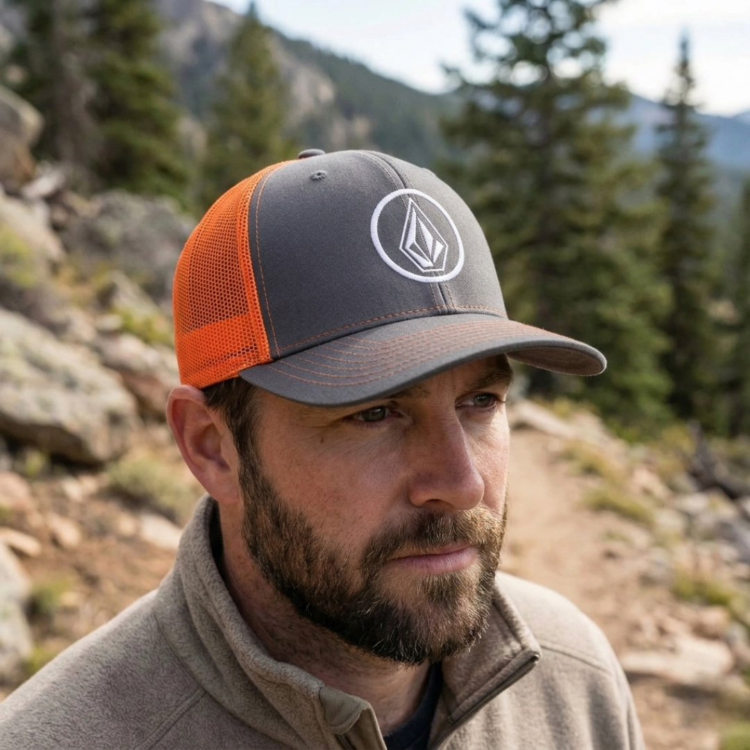 Nordspur | Peakwear Mesh Back Baseball Cap With Embroidery