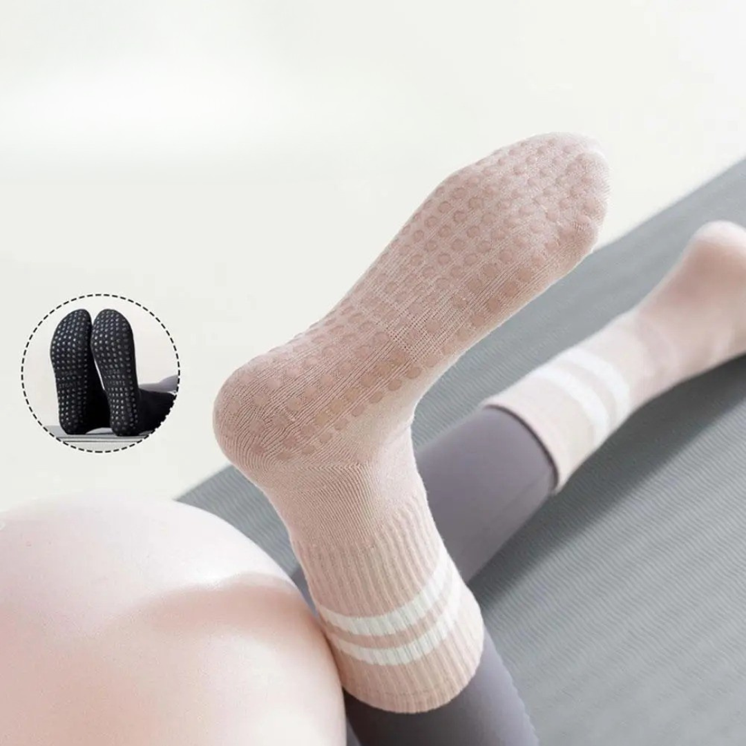 Nordspur | Flexelle Mid Tube Cotton Grip Socks