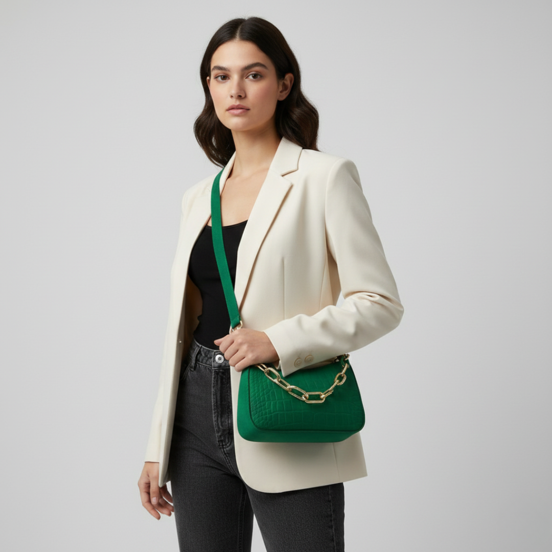 Nordspur | Small Felt Crescent Tote