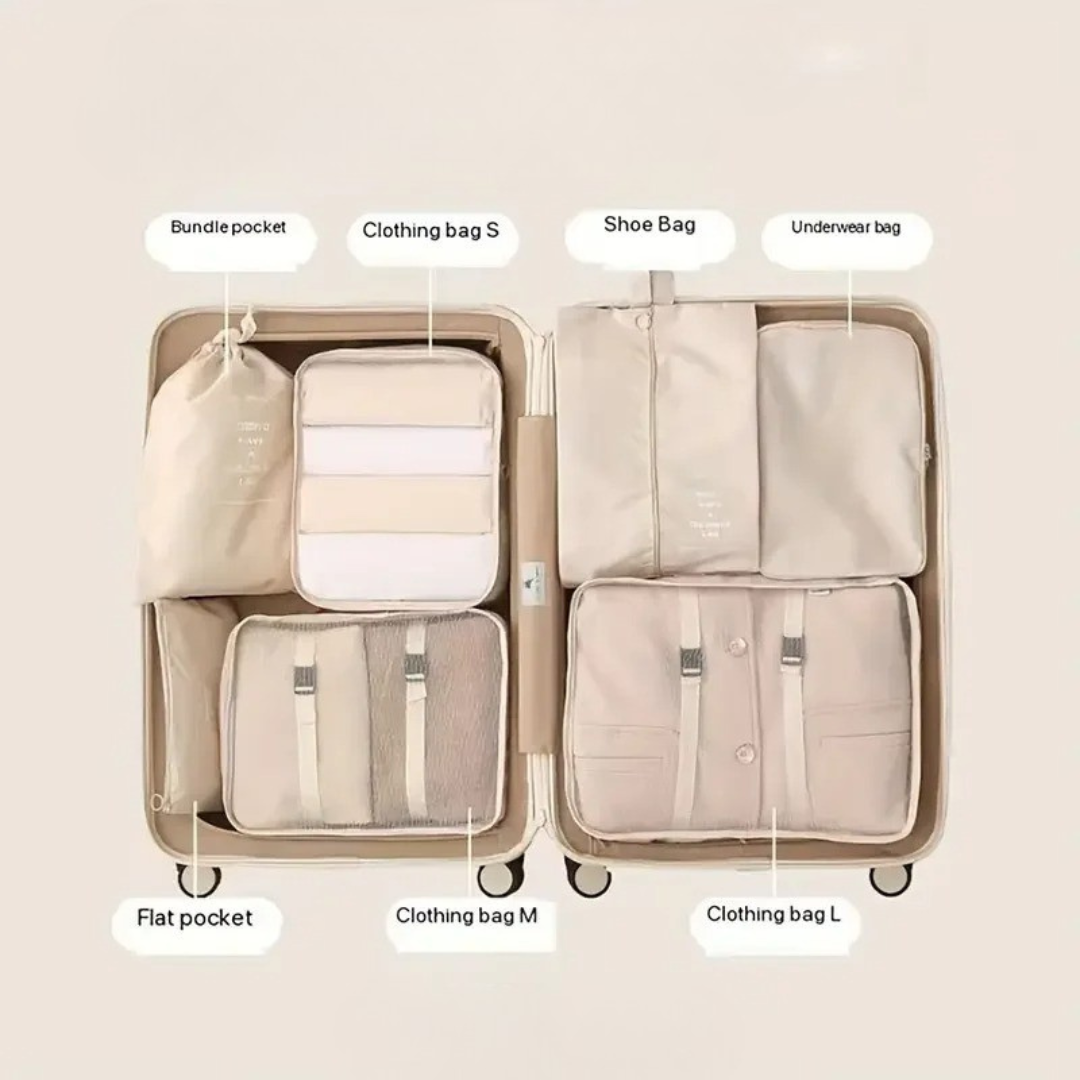 Nordspur | Packlior Seven Piece Packing Cube Set