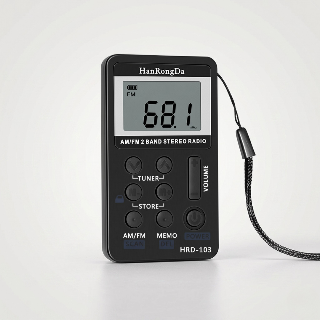 Nordspur | PocketWave Mini Metal Pocket Radio