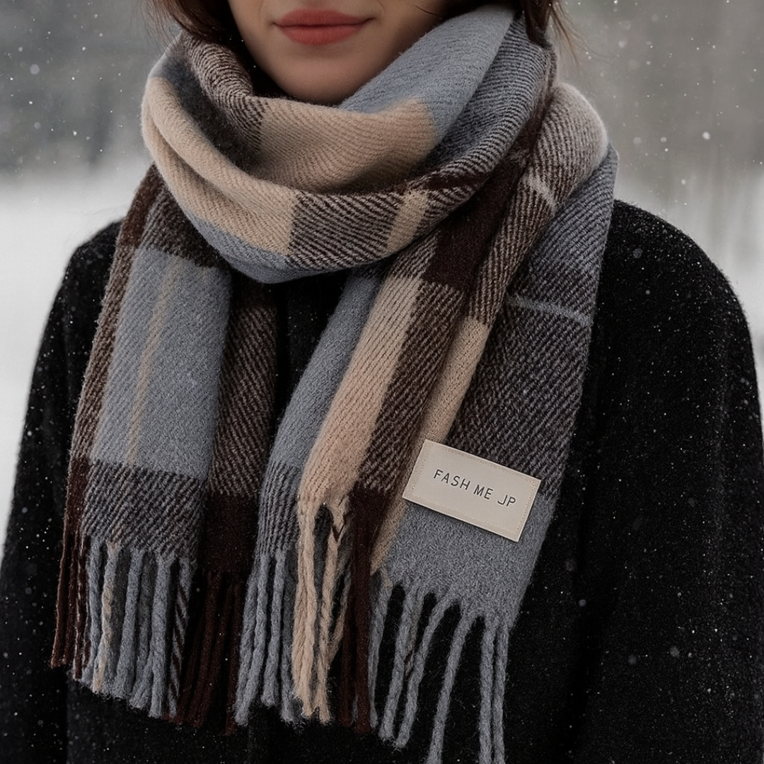 Nordspur | WinterWoven Check Scarf