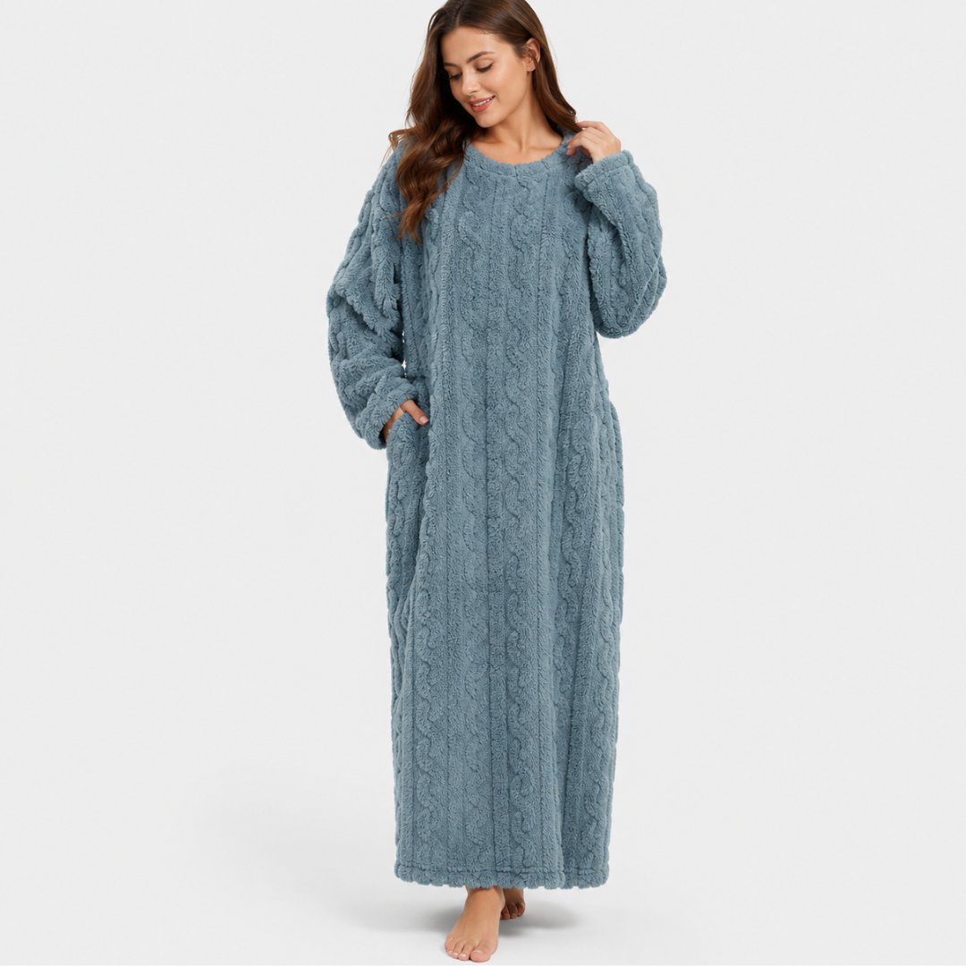 Nordspur | Snuggleloom Long Sleeve Knee Length Nightgown