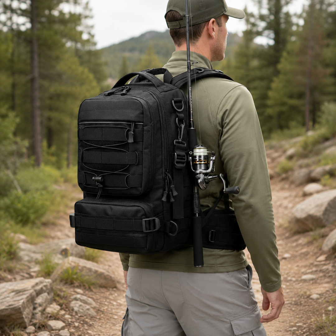 Nordspur | Compact Tactical Fishing Backpack