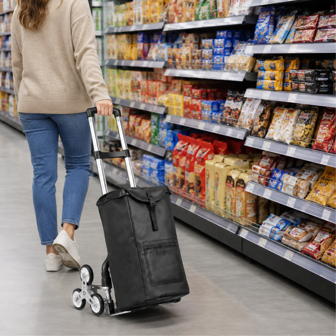 Nordspur | Trollivo Stair-Climbing Folding Shopping Trolley