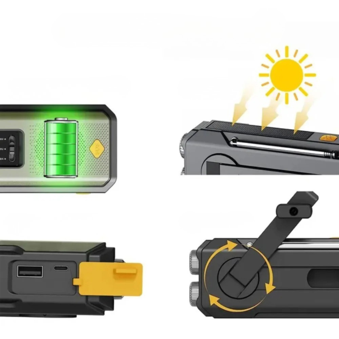 Nordspur | AleraPulse Multifunctional Emergency Radio