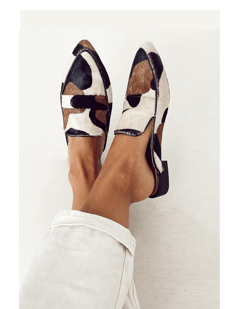 Samantha Chic Patterned Comfort Loafers