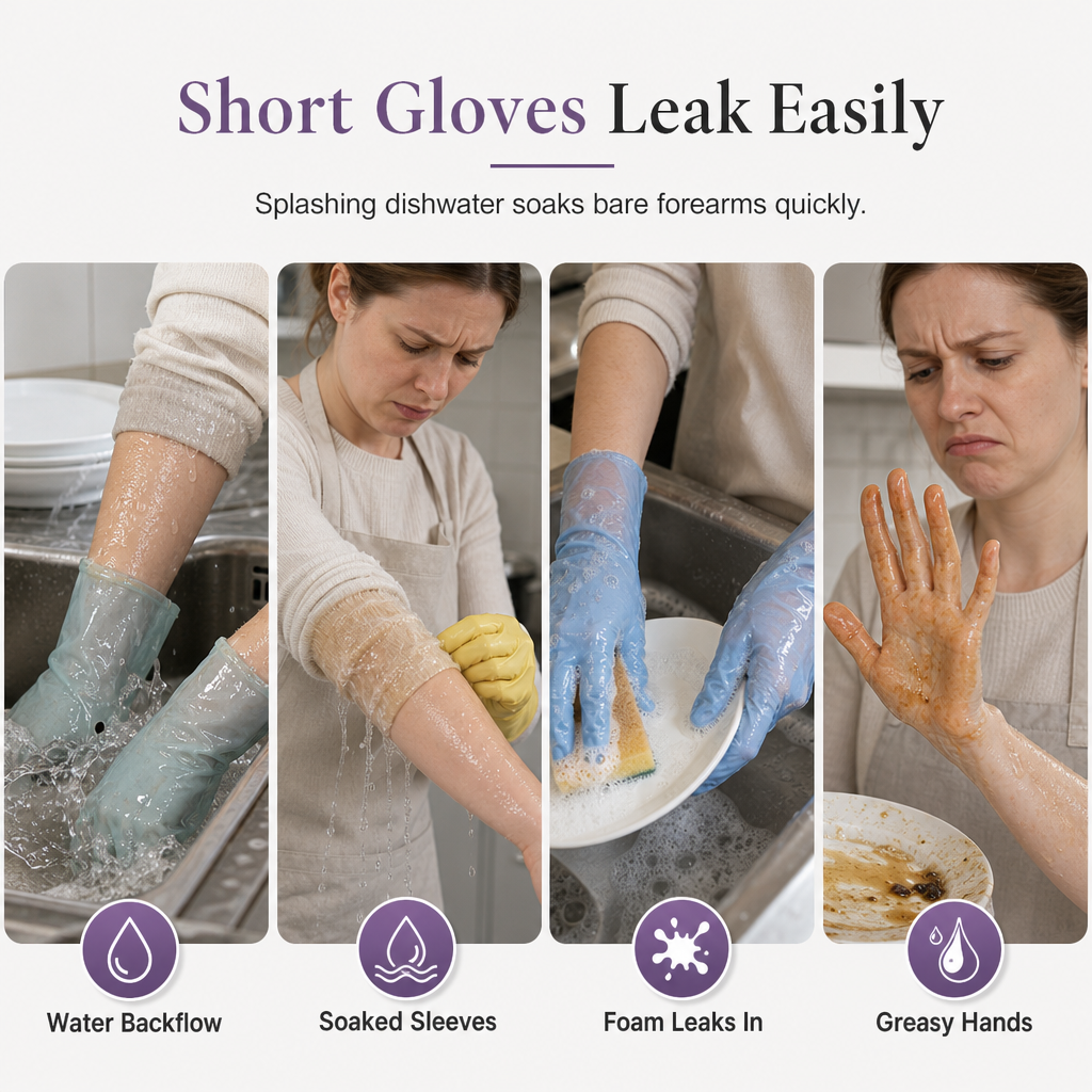 Chemical Safety 2026 Disposable Long Gloves Full Protection & Durable