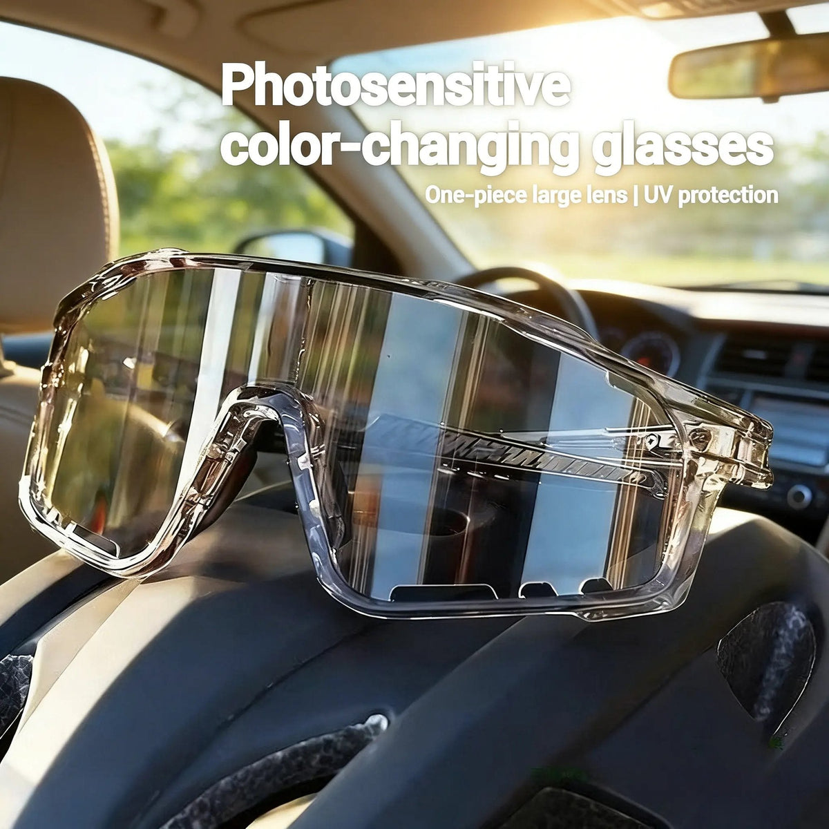 Photochromic Cycling Sunglasses – Instantly Adapt to Light Changes