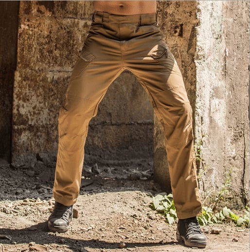 Men's Tactical Trousers with Waterproof and Windproof Protection for Outdoor Use