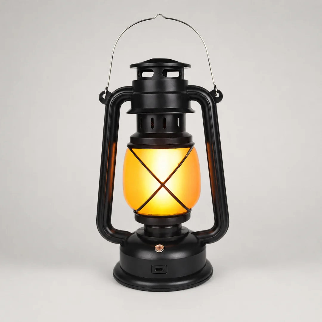Nordspur | Flambourne Vintage-Style Rechargeable Flame-Effect Lantern